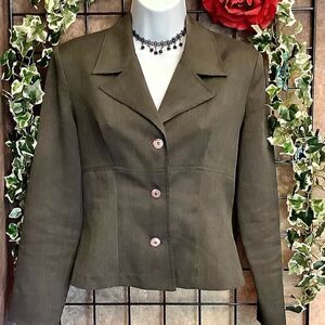 Rampage USA Women's Grey Fitted Blazer / Jacket